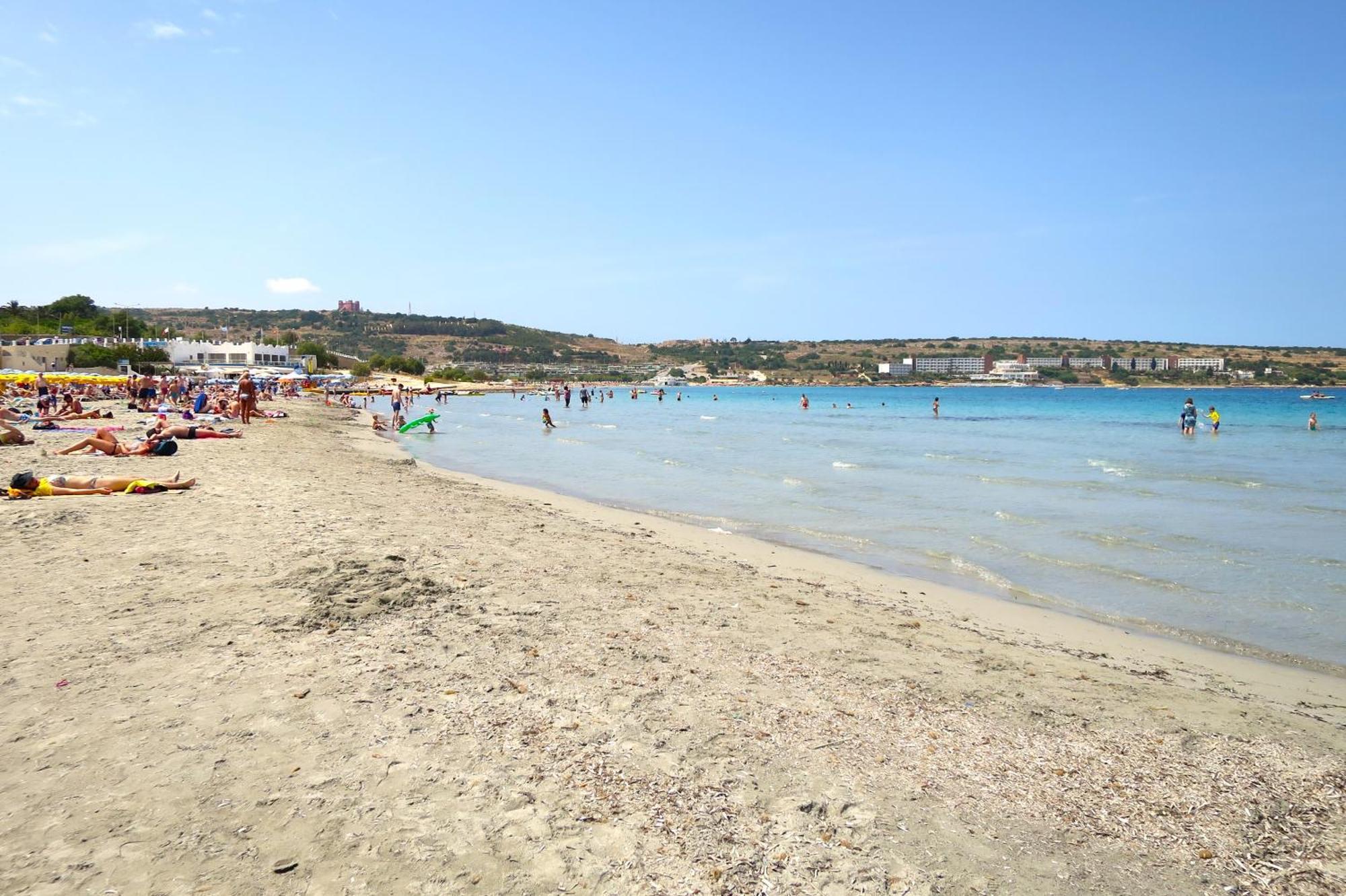 Seafront Apartment Terrace, Lounger & Panoramic Ocean Views Mellieħa Extérieur photo